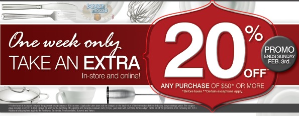 Stokes Canada: Extra 20% Off