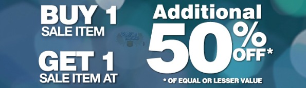 Bench Canada: B1G1 50% All Sale Items