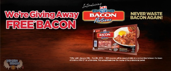 Maple Leaf Freebie Canadian Freebie: Maple Leaf Bacon Portions