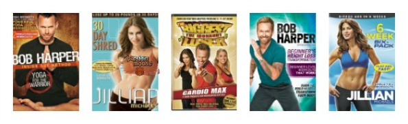 Amazon Canada: Biggest Loser Fitness DVDS $5 & Up