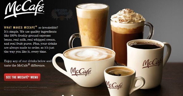 McDonalds Canada: $1 McCafe Every Monday
