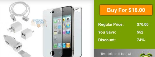 WagJag Canada: $18 For iPhone Travel Accessory Kit & Free Shipping ($70 Value)
