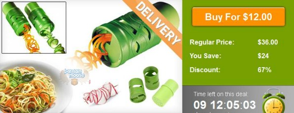 WagJag Canada: $12 For The Magic Veggie Twister ($36 Value) Shipping Included Photo WagJag Canada: $12 For The Magic Veggie Twister ($36 Value) Shipping Included