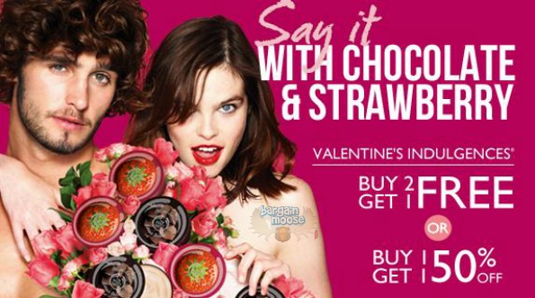 The Body Shop Canada: Valentines Indulgence B2G1 Free, B1G1 50% Off Photo The Body Shop Canada: Valentines Indulgence B2G1 Free, B1G1 50% Off