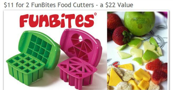 Parents Canada: $11 For 2 FunBites Food Cutters $22 Value Photo Parents Canada: $11 For 2 FunBites Food Cutters $22 Value