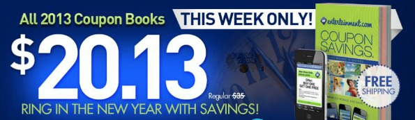Entertainment Books: All Books $20.13 & Free Shipping Photo Entertainment Books: All Books $20.13 & Free Shipping