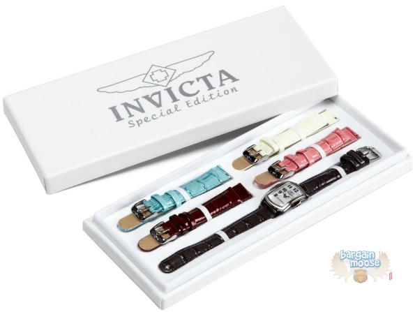 Amazon Canada: 86% Off Invicta Womens Interchangeable Watch Set Was $395 | Now $55.95