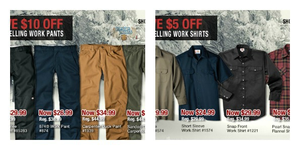 Dickies Canada: Save $10 Off Work Pants & $5 Off Work Shirts Photo Dickies Canada: Save $10 Off Work Pants & $5 Off Work Shirts