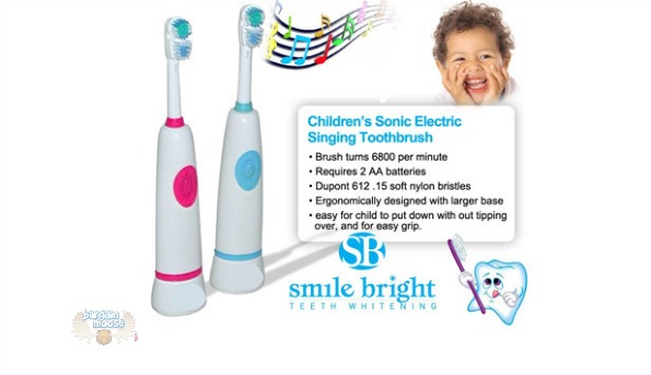 Parents Canada: Children’s Sonic Electric Musical Toothbrush From Smile Bright For Only $28