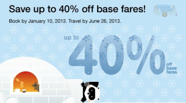 porter Porter Airlines: Up to 40% Off Base Flights