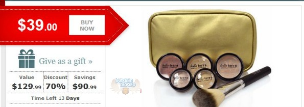 rdeals RDeals: 70% off a Radiance Makeup Kit from Bella Terra Cosmetics