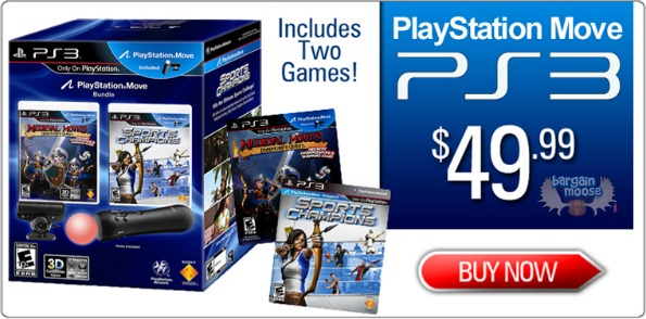 Price Matters Canada: PlayStation Move Bundle only $44.99 (Refurb) Photo Price Matters Canada: PlayStation Move Bundle only $44.99 (Refurb)