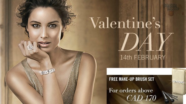 Swarovski Canada: Free Makeup Brush Set w/ $170+ Purchase
