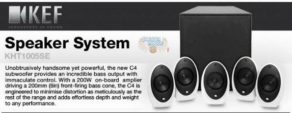 tigerdirect TigerDirect.ca: KEF 5.1 Channel Surround Sound Speaker System Was $900 | Now $300
