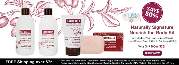 uppercanadasoap Upper Canada Soap: 50% Off Nourish The Body Kit Now $25