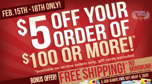 Mastermind Toys Canada: Free Shipping Today Only + $5 Off WUS $100