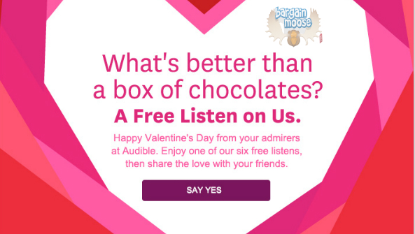 Audible.com: Pick One of Six Free Books Photo Audible.com: Pick One of Six Free Books
