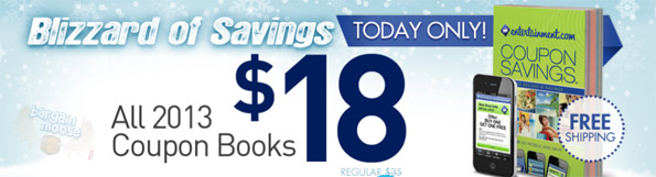 Entertainment-book-$18 Entertainment Books: All Books $18 & Free Shipping