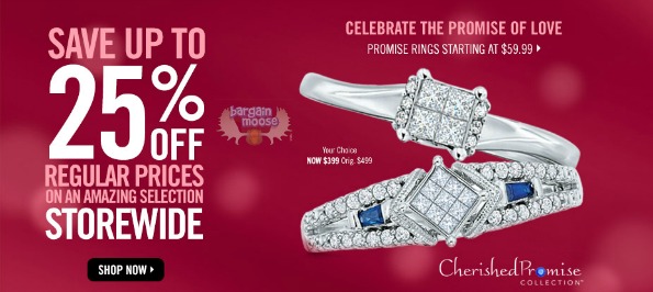 Peoples Jewellers Canada: 25% Off Select Items Storewide Photo Peoples Jewellers Canada: 25% Off Select Items Storewide