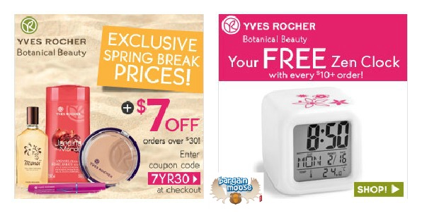 Yves Rocher Canada Promo Code: Save $7 on $30 & Free Gift Photo Yves Rocher Canada Promo Code: Save $7 on $30 & Free Gift