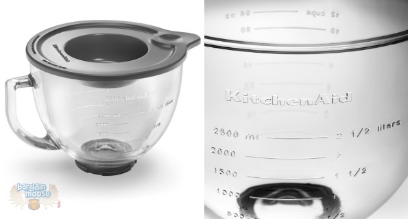amazon Amazon Canada: KitchenAid 5 Quart Glass Bowl Was $80 | Only $40 After Rebate