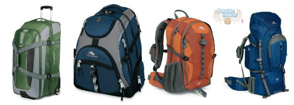 amazon Amazon Canada: 60% Off High Sierra Packs
