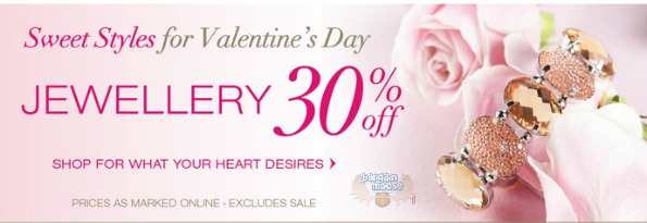 Cleo Canada: Sweet Styles For Valentine’s Day – 30% Off Jewellery Photo Cleo Canada: Sweet Styles For Valentine’s Day – 30% Off Jewellery