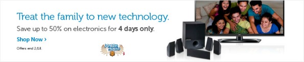 dell Dell Canada: Family Weekend Electronics Sale
