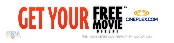 Cineplex Canada & General Mills: Free Movie Admission Coupons Photo Cineplex Canada & General Mills: Free Movie Admission Coupons