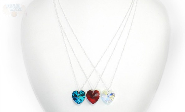 Groupon Canada: $16 for Heart Pendant ($75 Value)
