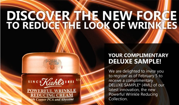 Kiehls Canada: Free Deluxe Sample Of Wrinkle Reducing Cream With Registration