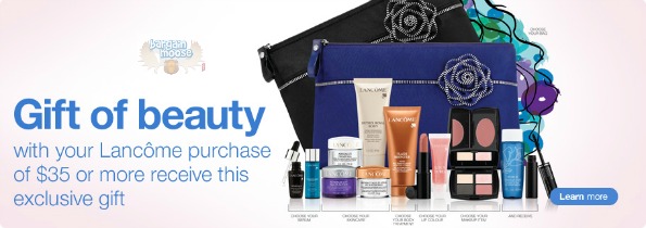 sears Sears Canada: Free Gift Set With $35 Lancôme Purchase