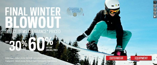 sport chek Sport Chek Canada: Up to 60% Off Winterwear Sale