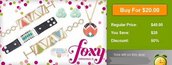 WagJag Canada: $20 For a $40 Voucher @ Foxy Originals Canada Photo WagJag Canada: $20 For a $40 Voucher @ Foxy Originals Canada