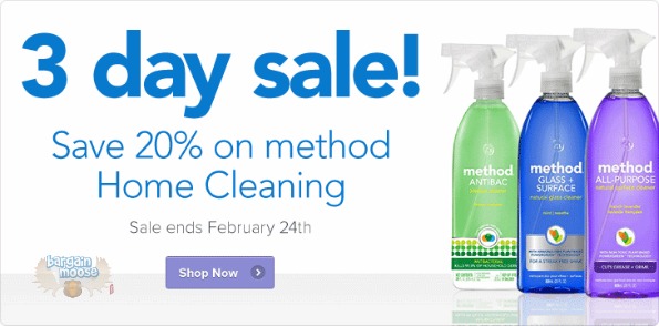 Well.ca: 20% Off Method Home Home Cleaning