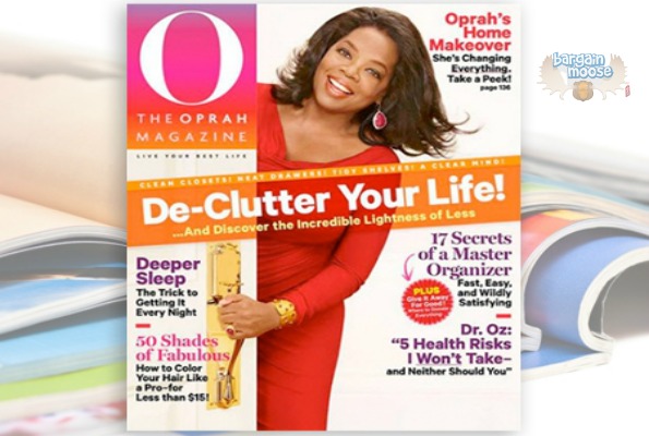 Dealfind Canada: 1 Year Subscription to O, The Oprah Magazine Only $25