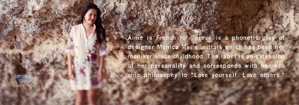 Aime By Monica Mei Canada: Exclusive 15% Off Discount