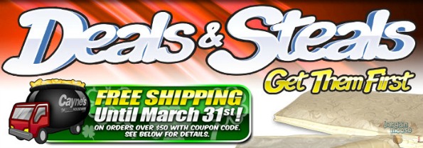 Cayne's Housewares Caynes Housewares Canada: Coupon Code For Free Shipping on a $50 Spend