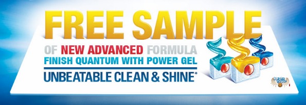 Finish Quantum Free Sample Canadian Freebie: New Advanced Formula Finish Quantum With Power Gel