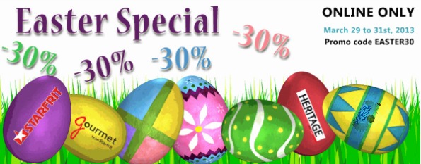 Starfrit Easter Special Starfrit Canada Promo Code: Save 30% On Everything Online