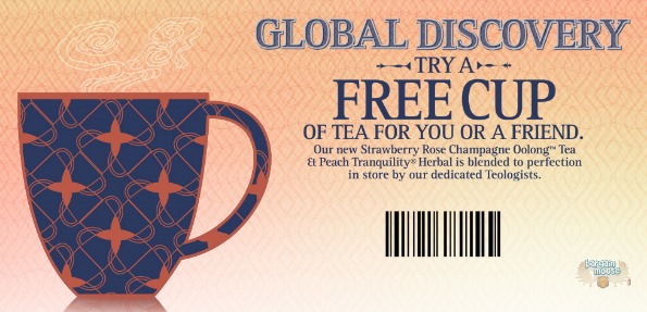 Canadian Freebie: Printable Coupon For a Free Cup of Tea @ Teavana Canada