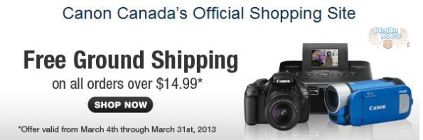 Canon Canada eStore Coupon: Save 15% on Accessories Photo Canon Canada eStore Coupon: Save 15% on Accessories
