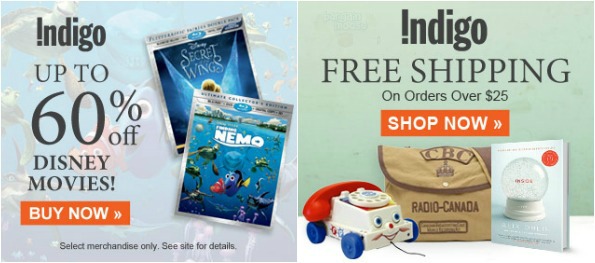 chapters Chapters Canada: Up to 60% Off Disney Movies