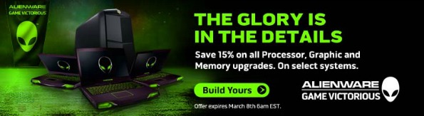Alienware coupons canada