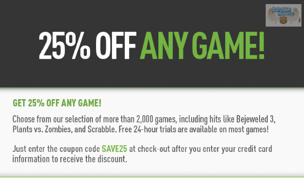 Wild Tangent Games: 25% Off ANY Game (PC, Android) With Coupon Code Photo Wild Tangent Games: 25% Off ANY Game (PC, Android) With Coupon Code