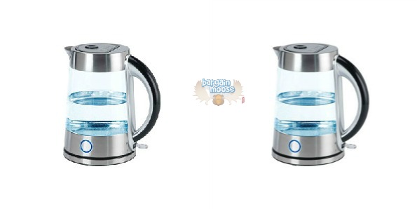 Shop.ca: 1.7L Cordless Electric Glass Kettle Only $49.99