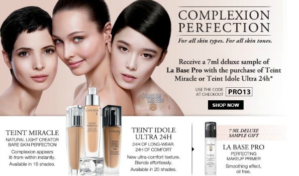 Lancome Canada Promo Code: Free Gift w/ Purchase Photo Lancome Canada Promo Code: Free Gift w/ Purchase