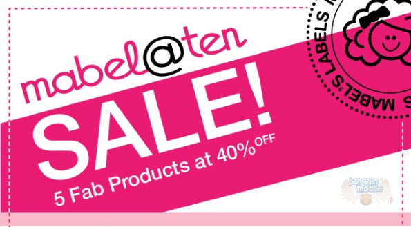 mabels Mabels Labels Canada: 5 Products 40% Off