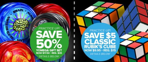 Mastermind Toys Canada: Save 50% On Yomega Gift Set & $5 Off Rubiks Cube Photo Mastermind Toys Canada: Save 50% On Yomega Gift Set & $5 Off Rubiks Cube