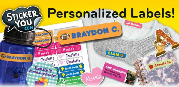 Parents Canada: $15 For $30 Worth of Personalized Labels From StickerYou